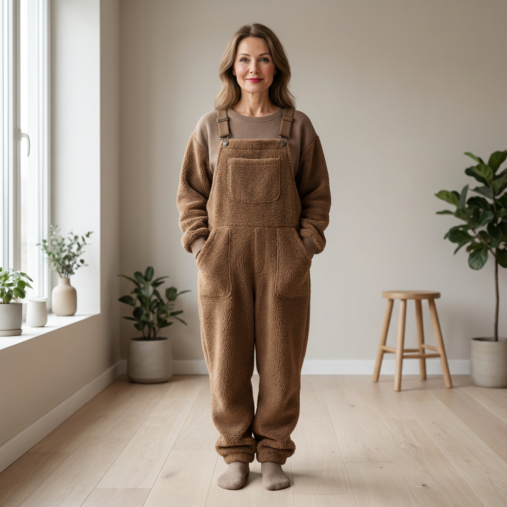 Nirvald™ – Varm & Myk Fleeceoverall for Kaldere Dager