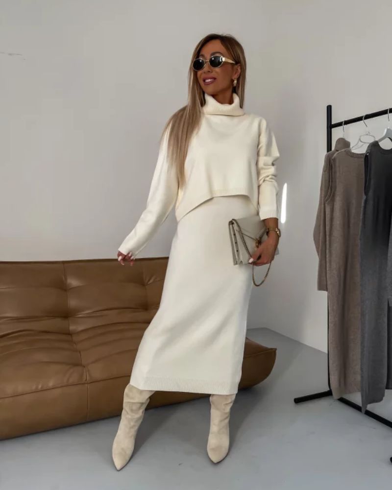 Kari™ - ELEGANTE STRIKKSETT