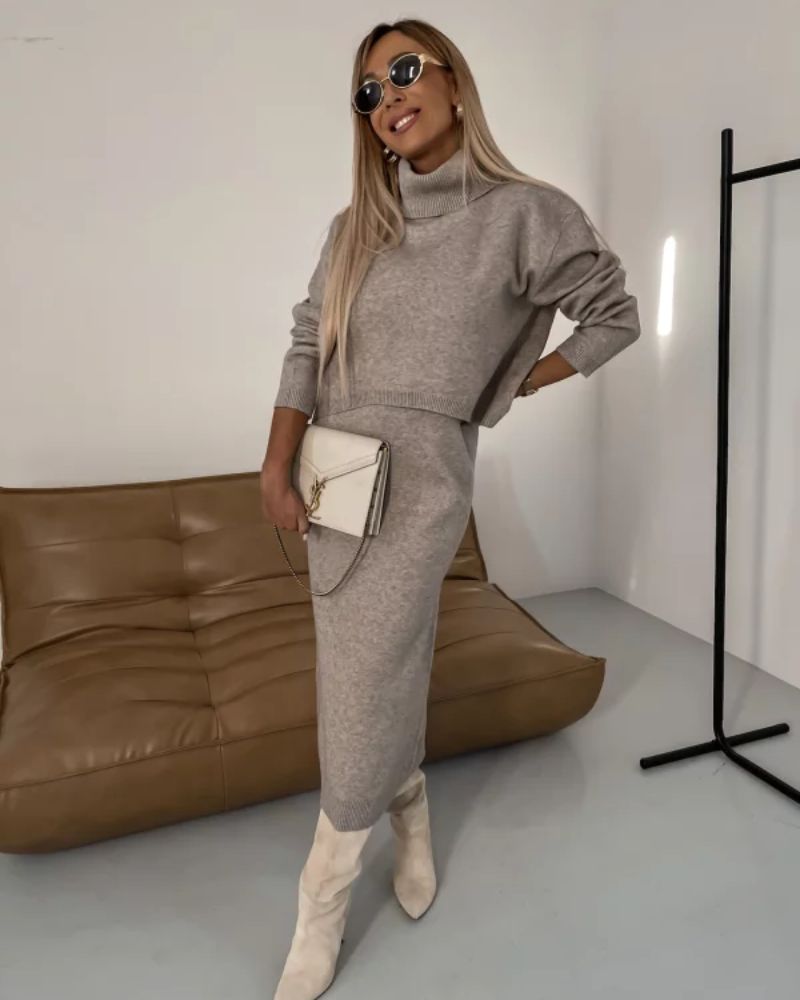 Kari™ - ELEGANTE STRIKKSETT