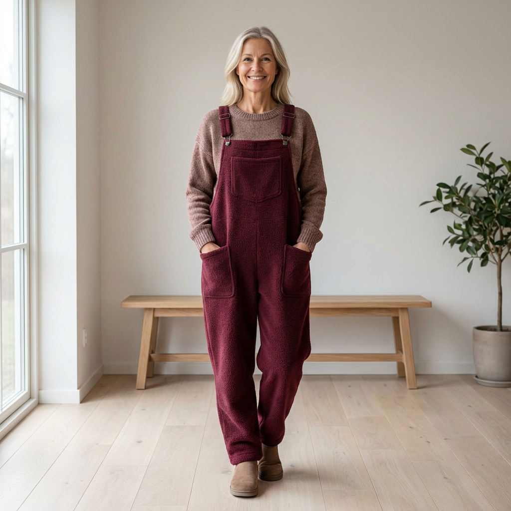 Nirvald™ – Varm & Myk Fleeceoverall for Kaldere Dager