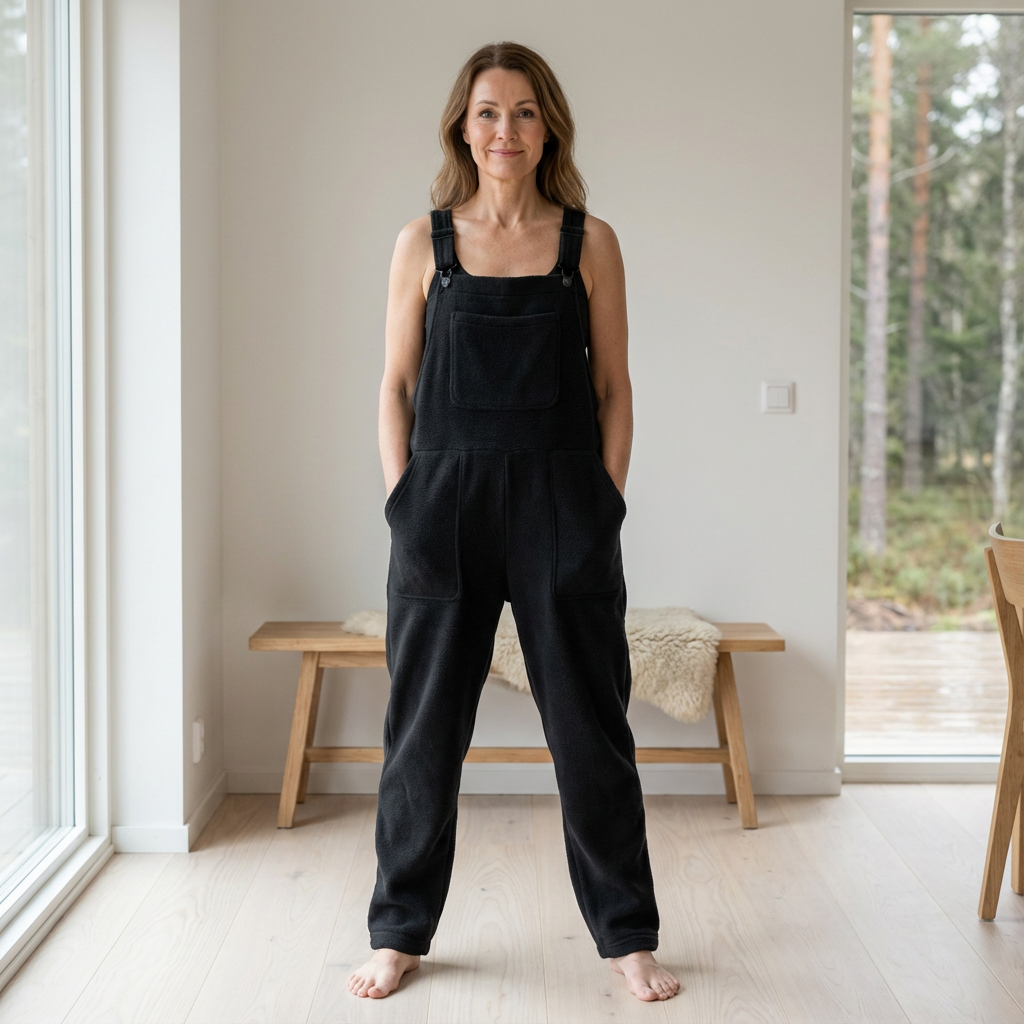 Nirvald™ – Varm & Myk Fleeceoverall for Kaldere Dager